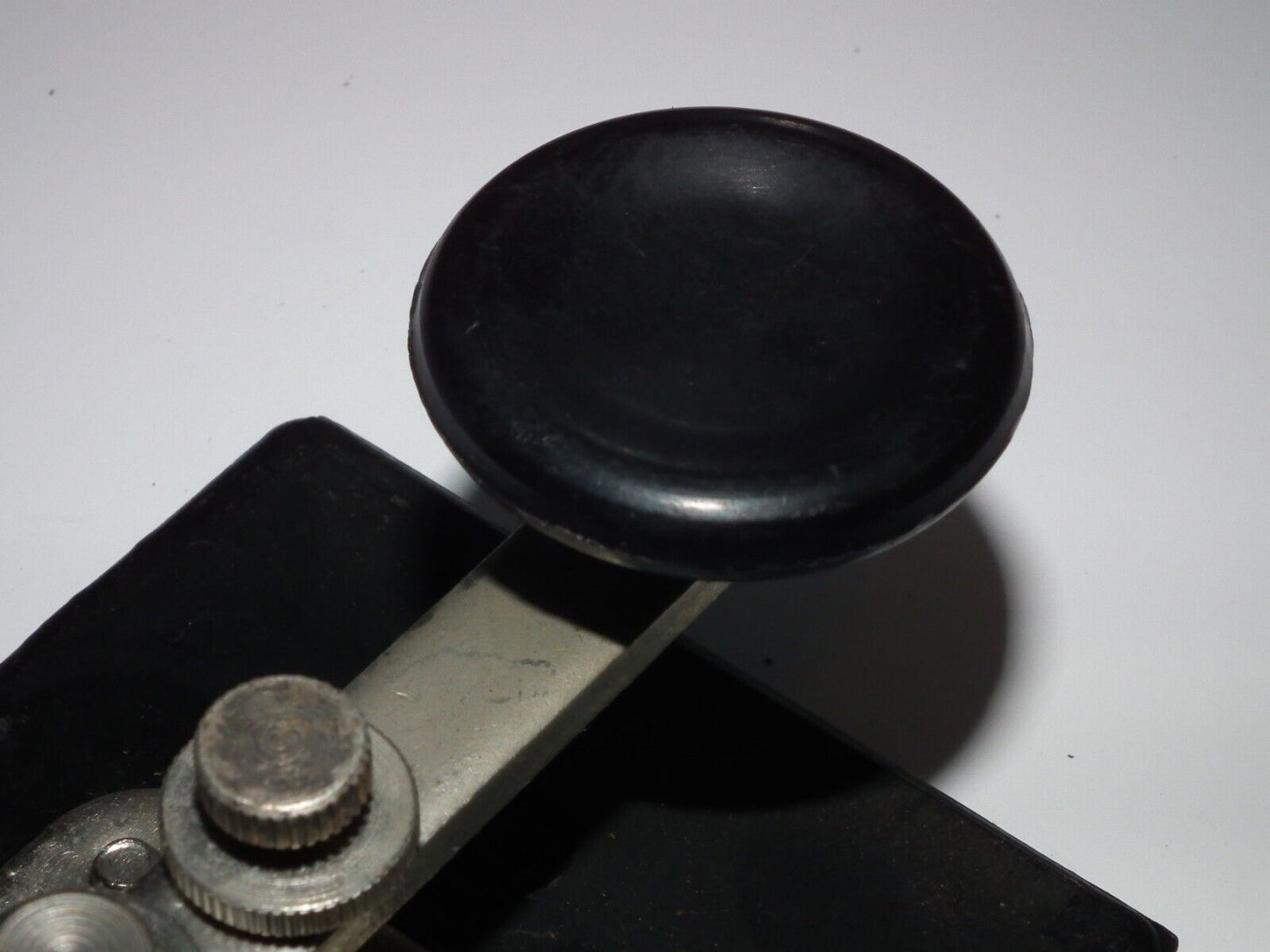 TS-1-Military Morse Code Keyer Key 6.3mm Jack, hi durable flex cable NOS