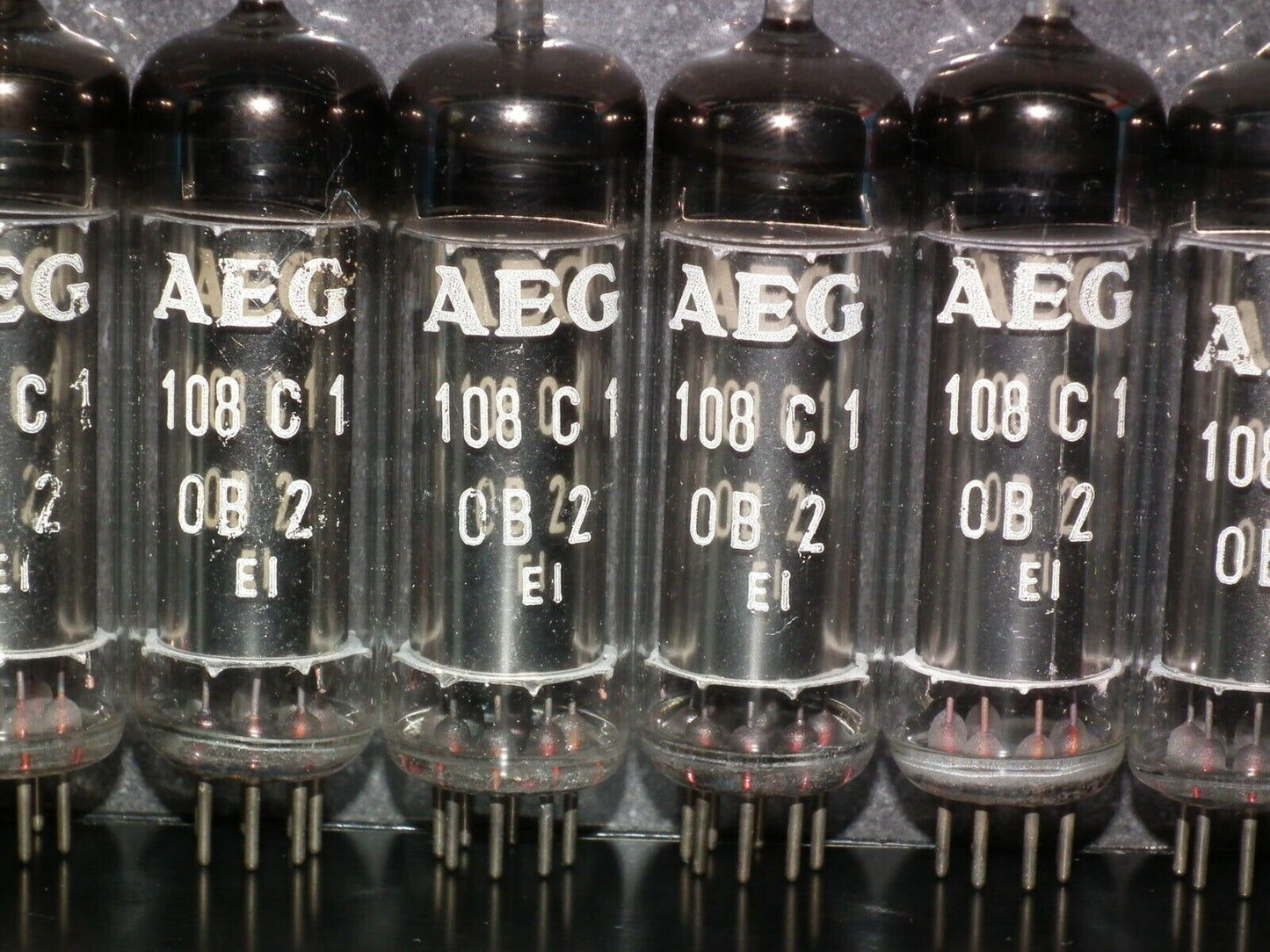 108C1 AEG Telefunken NOS 0B2 OB2 stabilisator tube STV108/30 West Germany