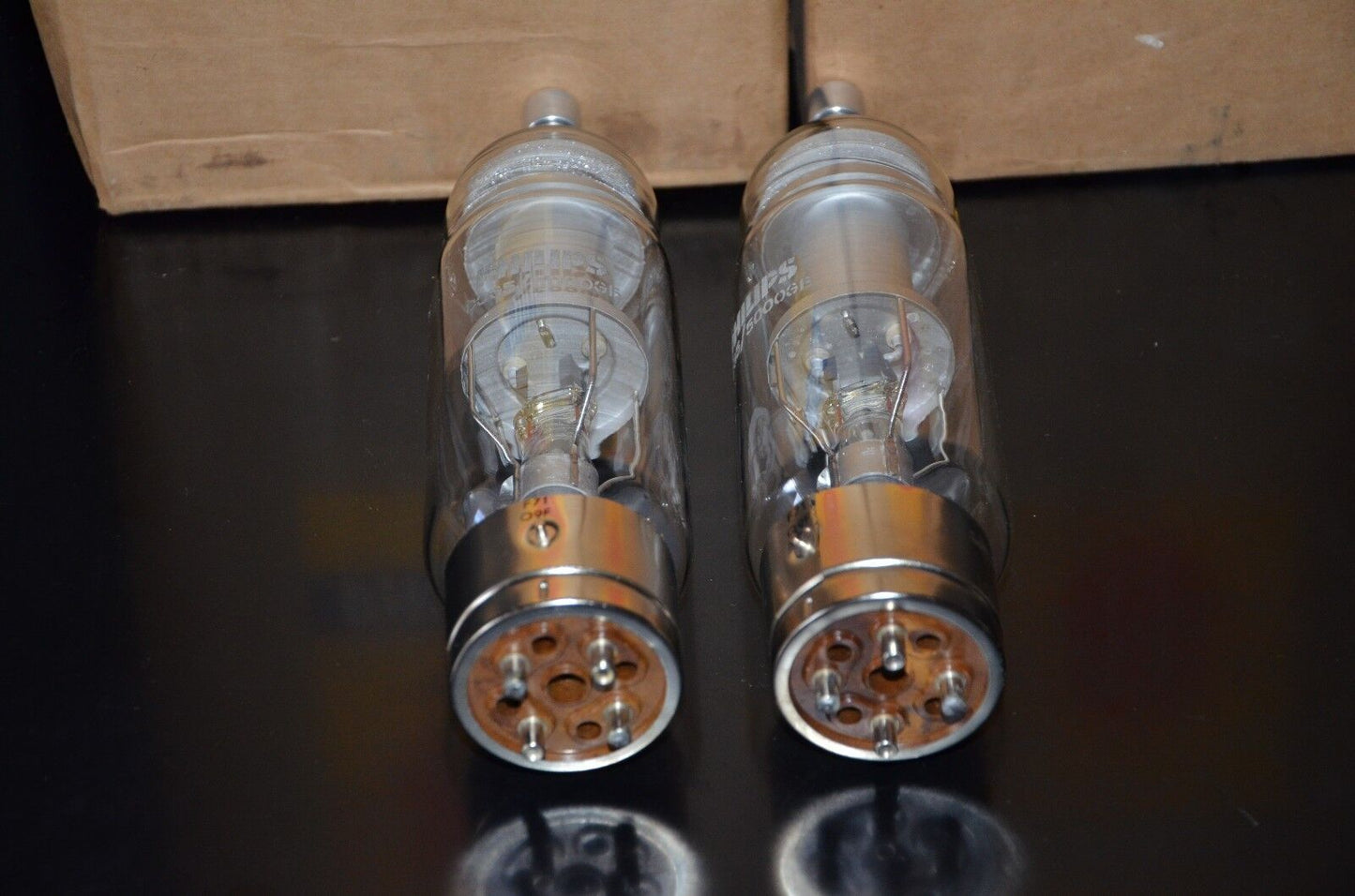 DCG5/5000GB Philips Matched Pair NOS Mercury Rectifier Valves