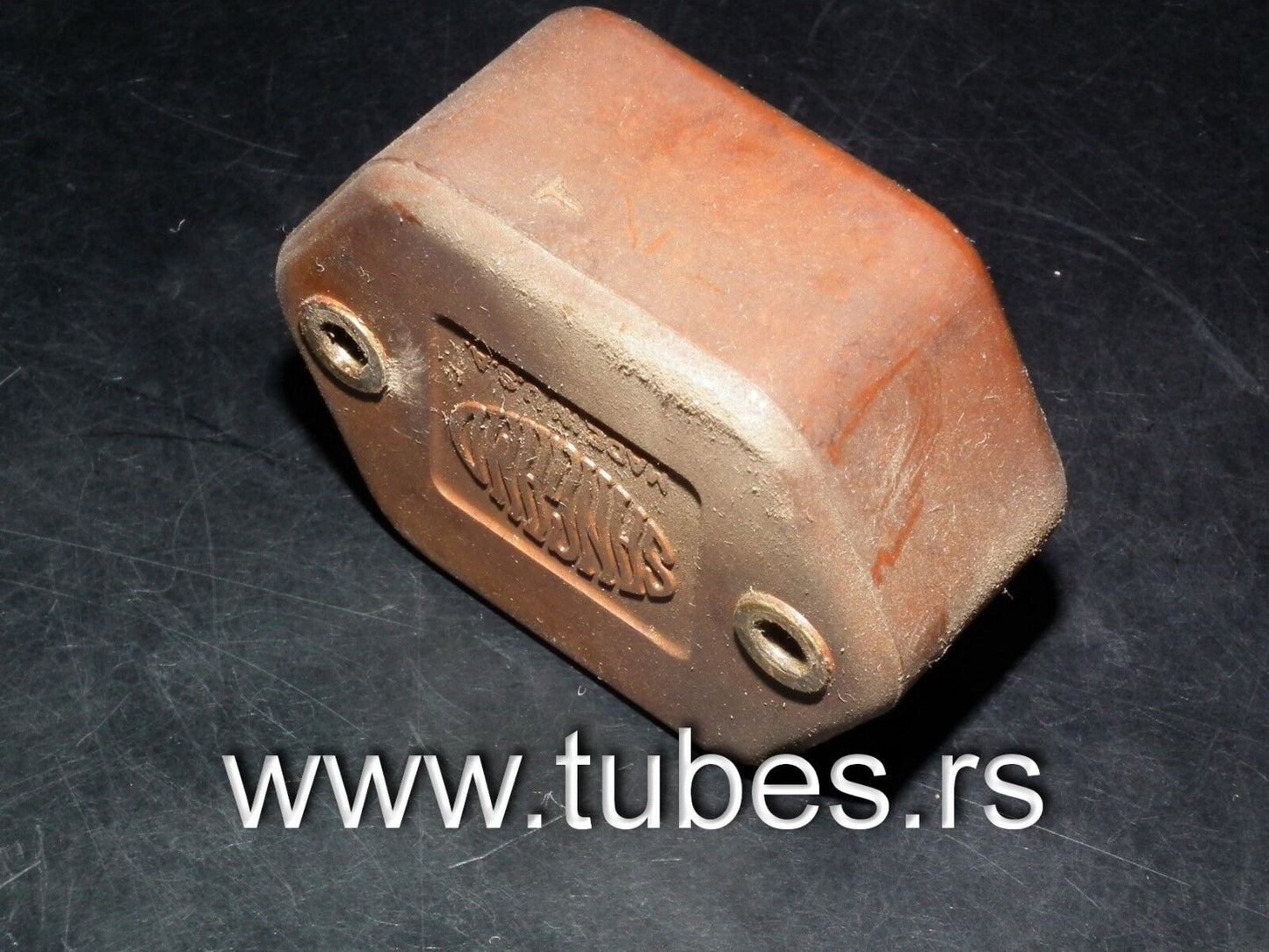 One vintage MICA capacitor 0.0082 mfd 2500V Sangamo USA 0.0082uf 2.5KV