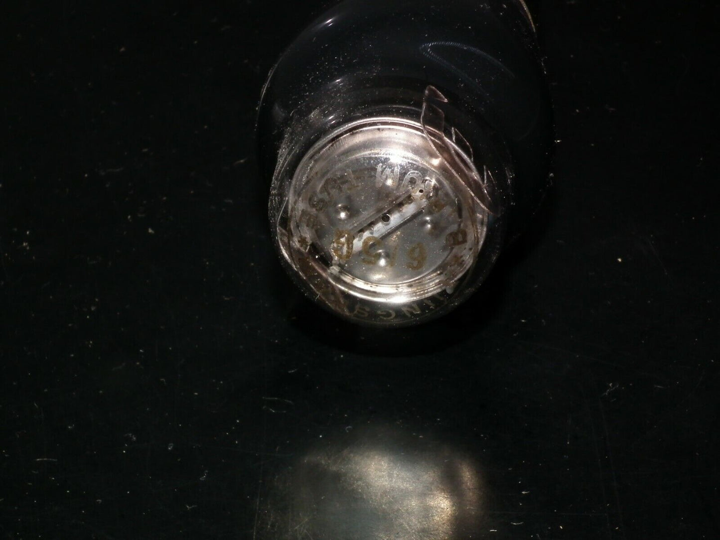 6J5G Tungsram UK NOS Barium Tube Black Coated