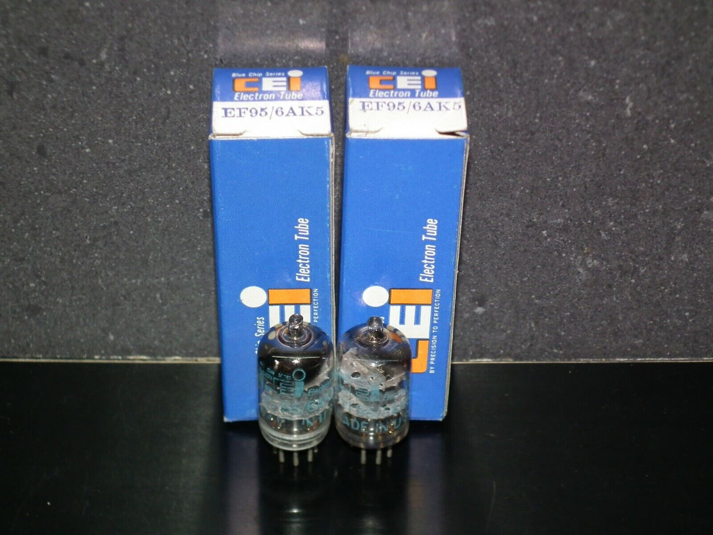 Matched Pair NOS NIB 5654W 6AK5W EF95 CEI RARE Square Getter - Yaqin Little Dot