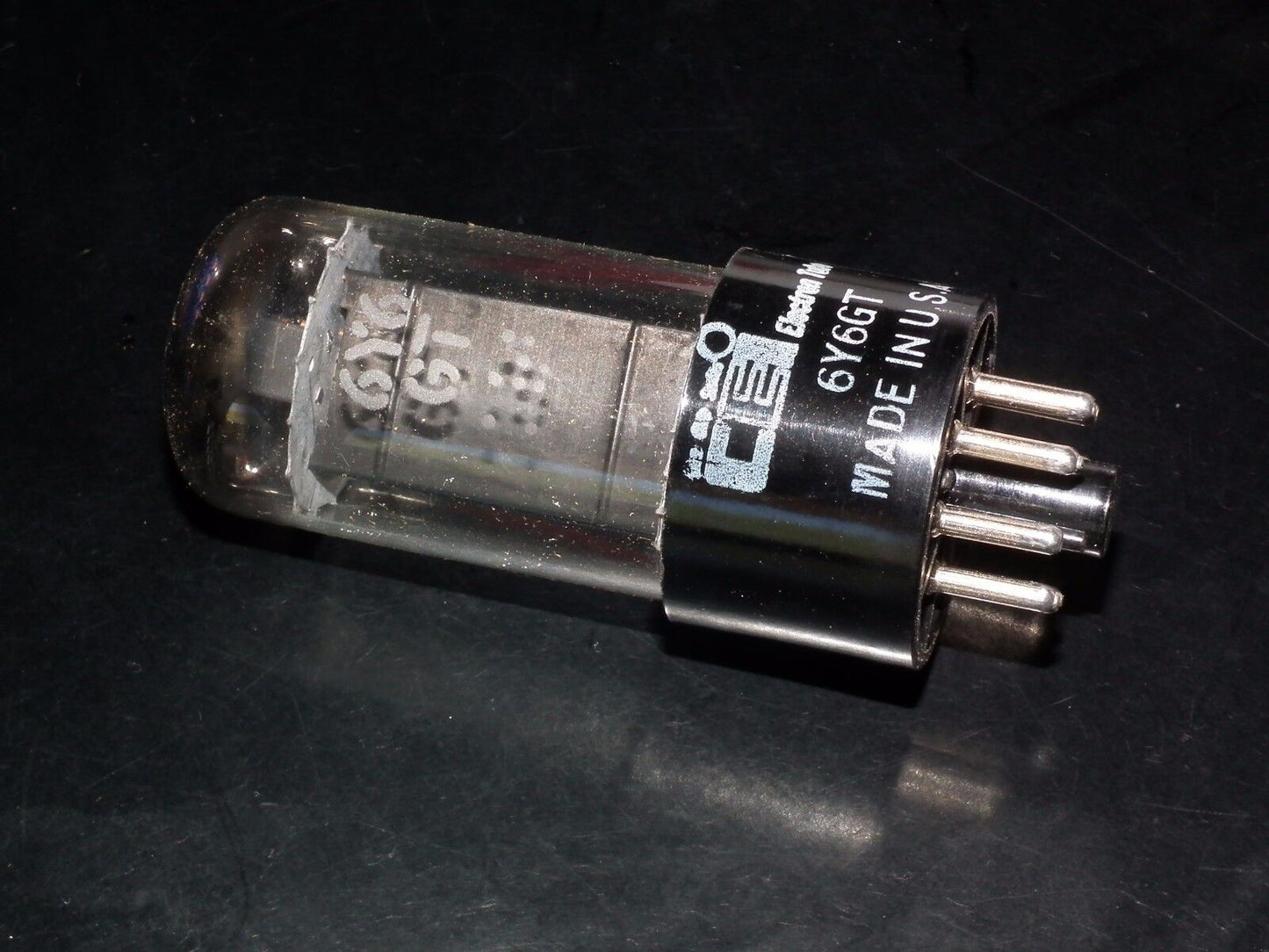 6Y6GT CEI NOS NIB tube audio pentode Made in USA