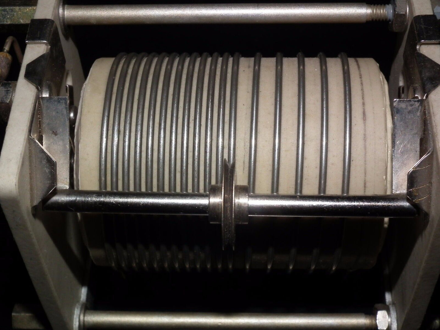 Variable Roller Inductor Coil - JOHNSON 10uH - LINEAR AMPLIFIERS ANTENNA TUNERS