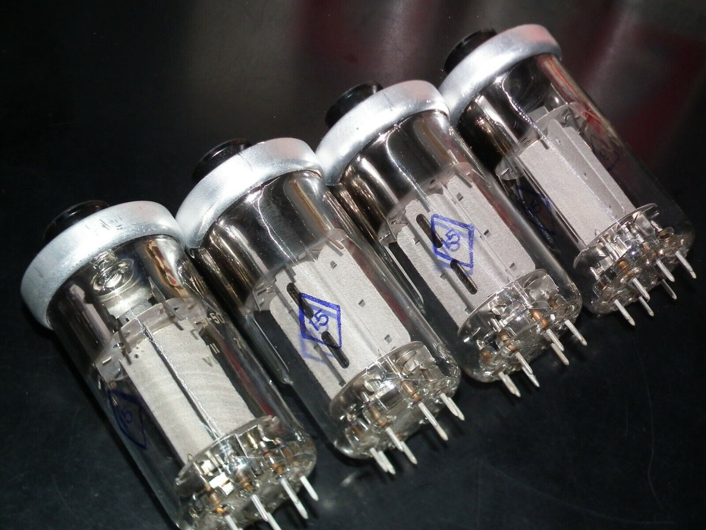 Platinum matched quad GU50 NOS NIB (FU50, LS50)
