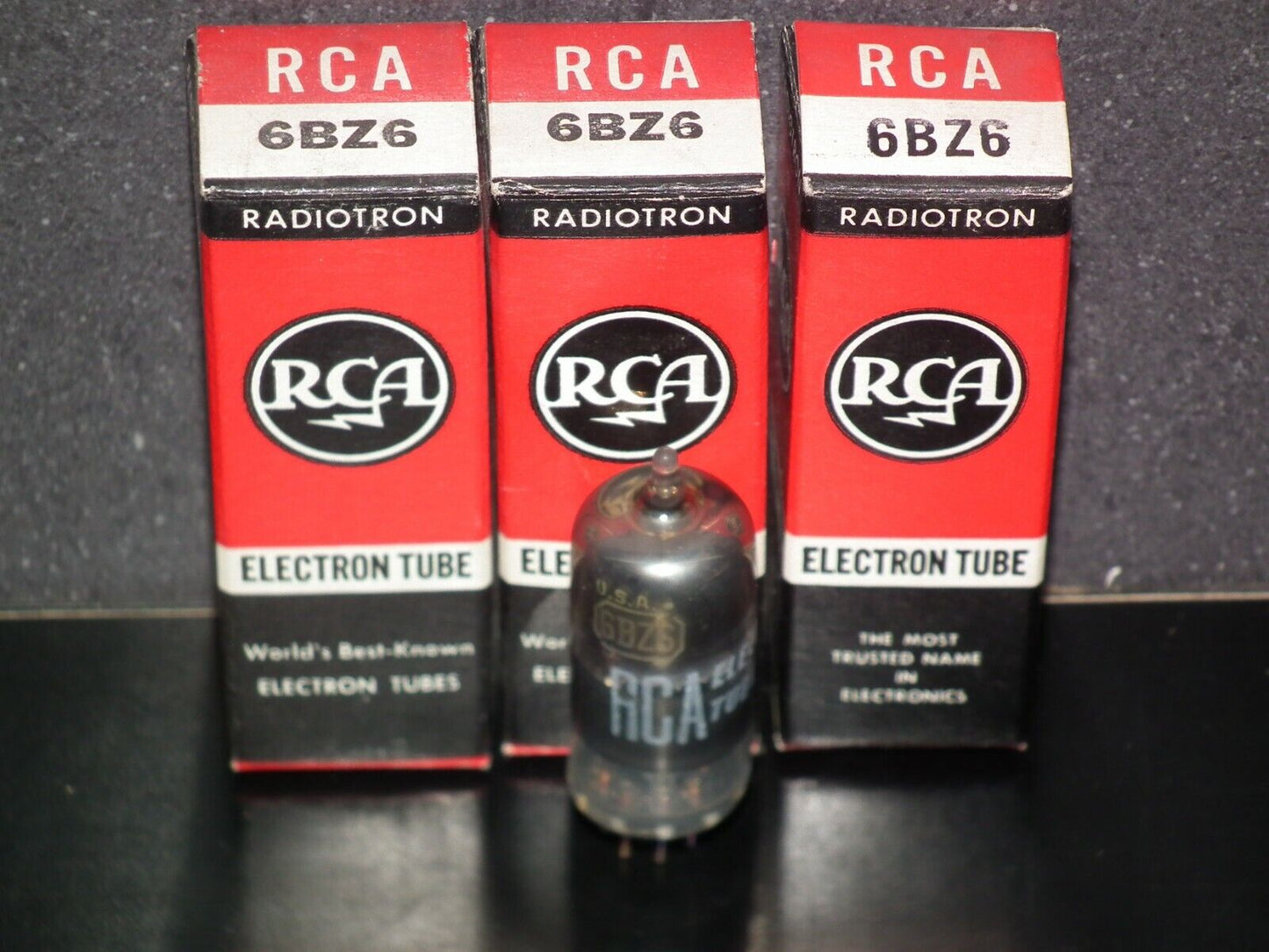6BZ6 RCA Radio Receiver Tube NOS NIB Old tube radio