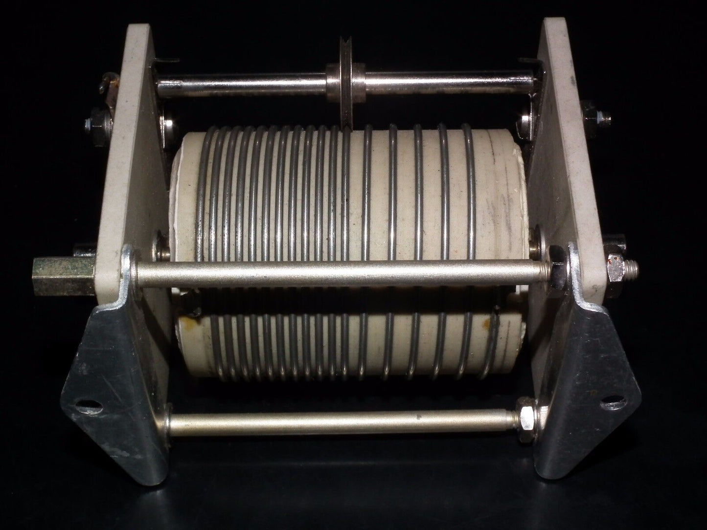 Variable Roller Inductor Coil - JOHNSON 10uH - LINEAR AMPLIFIERS ANTENNA TUNERS