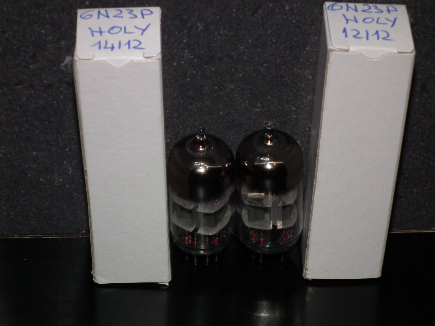 Matched Pair 6N23P Reflektor Holy Grail 1975 SWGP Silver Shields USED 85%
