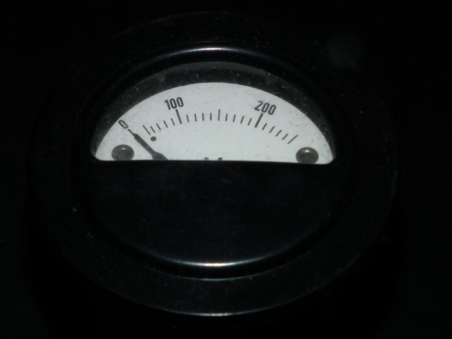 One Vintage Neuberger Instrument Voltmeter 0 - 250V NOS New Old Stock Retro Look