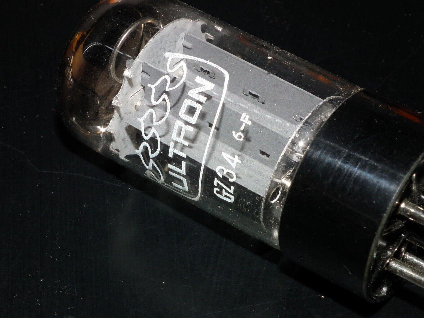 One (1 pcs) GZ34 Ultron 5AR4 NOS Tested 100% Made by Tungsram, Austria