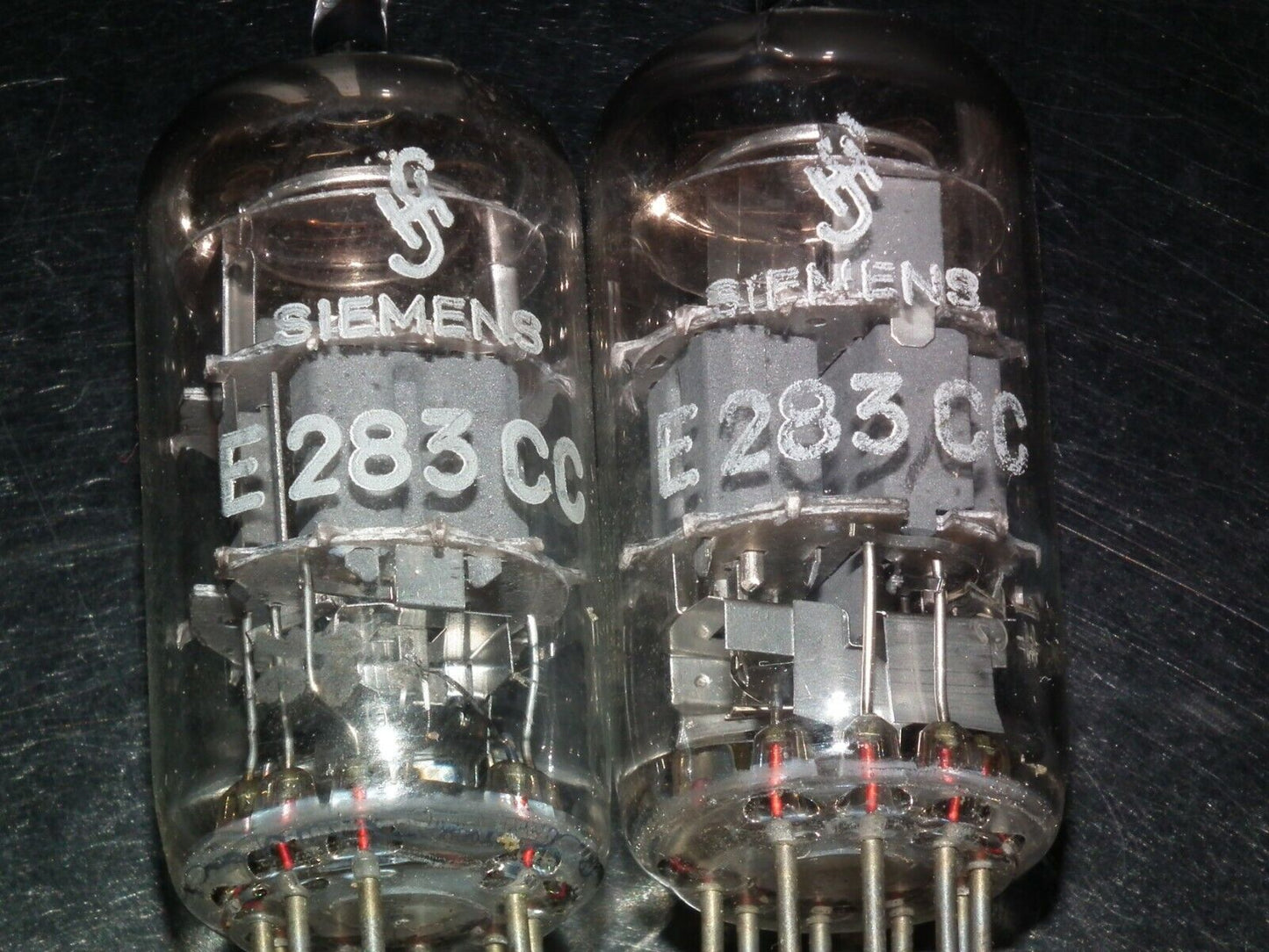 E283CC Siemens Platinum Matched Pair Pullouts NOS tested, balanced, low noise