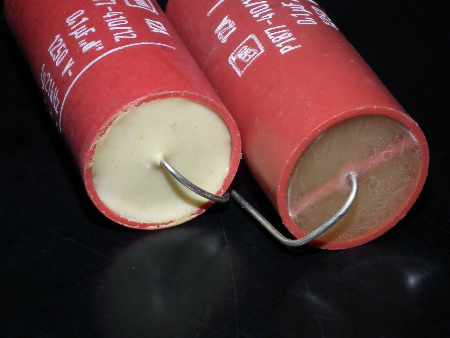 ERO 100nF 1250V Polyester Capacitor HI Voltage NOS 0.1uF 1.25KV