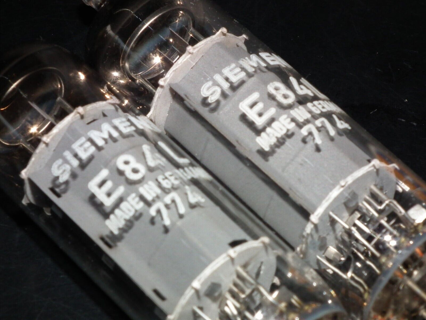 E84L 7320 Siemens Platinum Matched Pair NOS NIB EL84 6BQ5