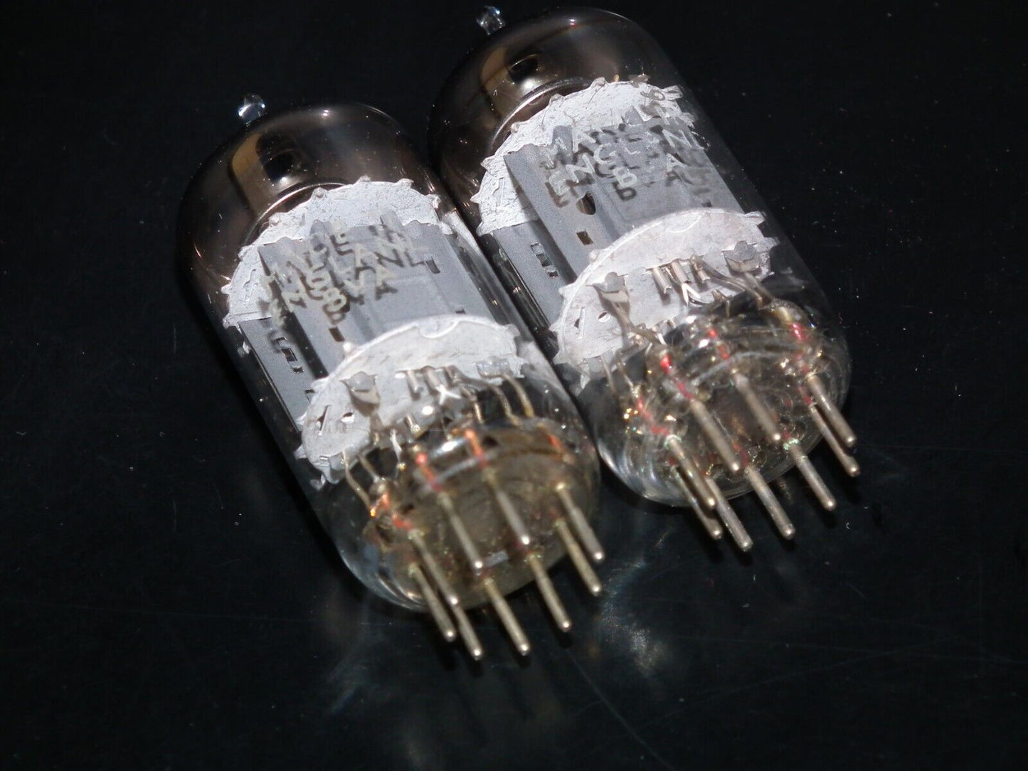 Matched Pair BRIMAR 12AU7 ECC82 Made In England Used 95%