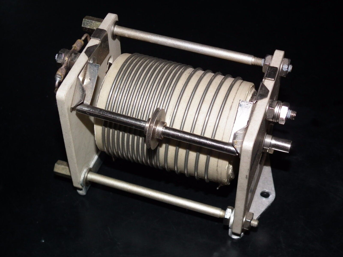 Variable Roller Inductor Coil - JOHNSON 10uH - LINEAR AMPLIFIERS ANTENNA TUNERS