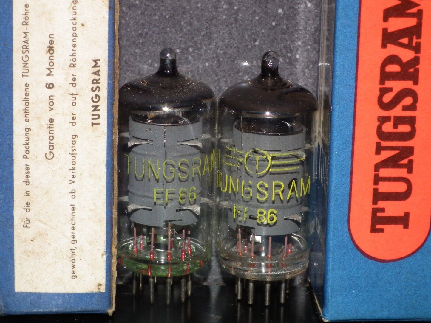 EF86 Tungsram 6267 NOS NIB, early 60s, tested 100%