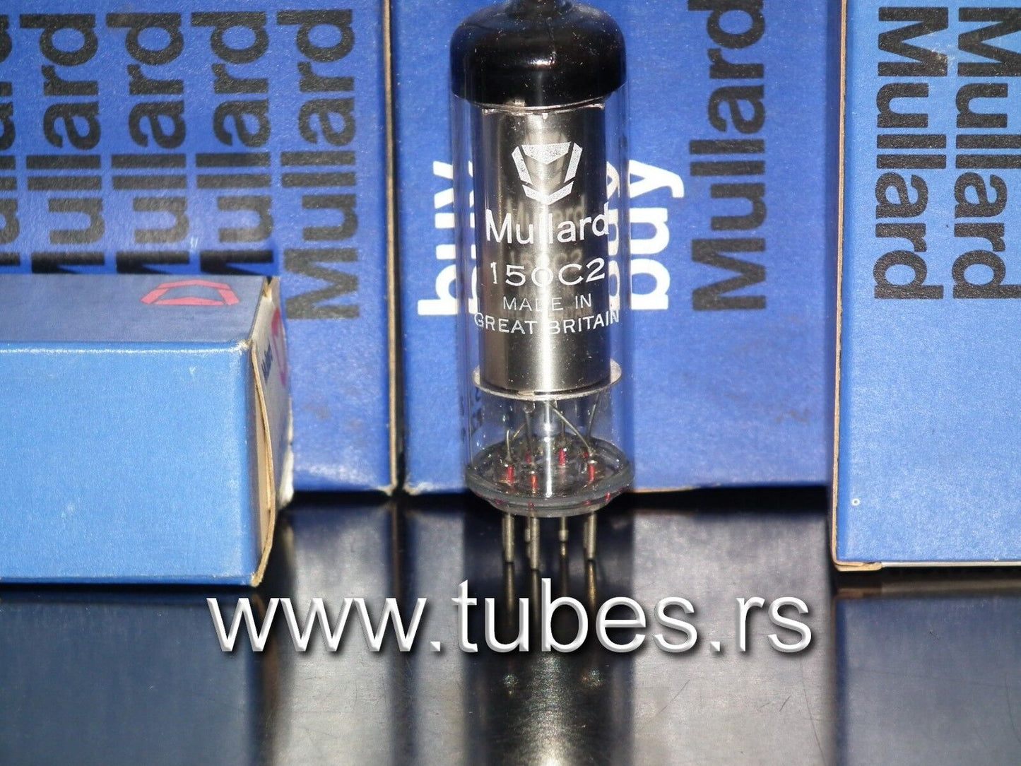 150C2 Mullard NOS NIB 0A2 OA2 stablilisator tube STV150/30 Made in Great Britain