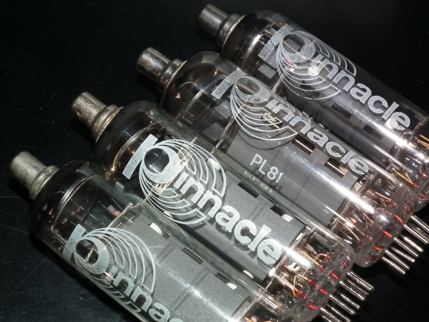 Platinum matched quad PL81 21A6 Pinnacle NOS tube pentode N152