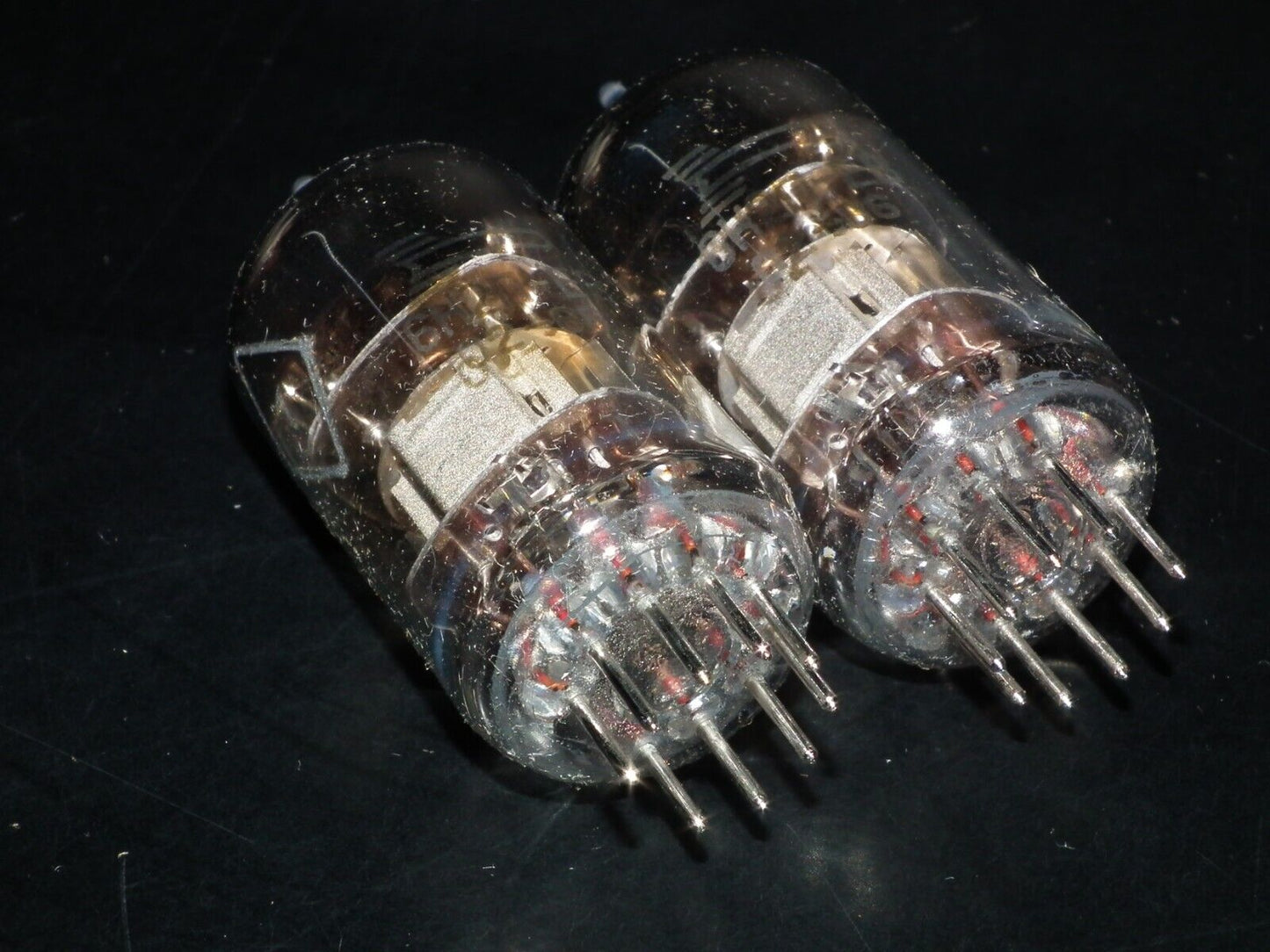 Platinum Matched pair 6N2P-EV Voskhod Rocket Kaluga NOS NIB 1986 ~ ECC83 12AX7