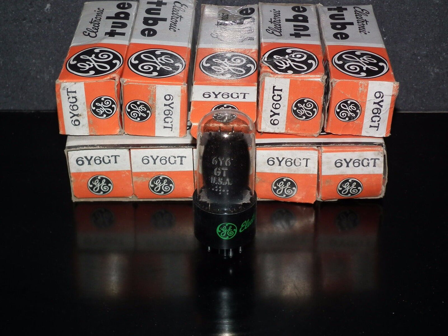 6Y6GT General Electric GE NOS NIB tube audio pentode Made in USA