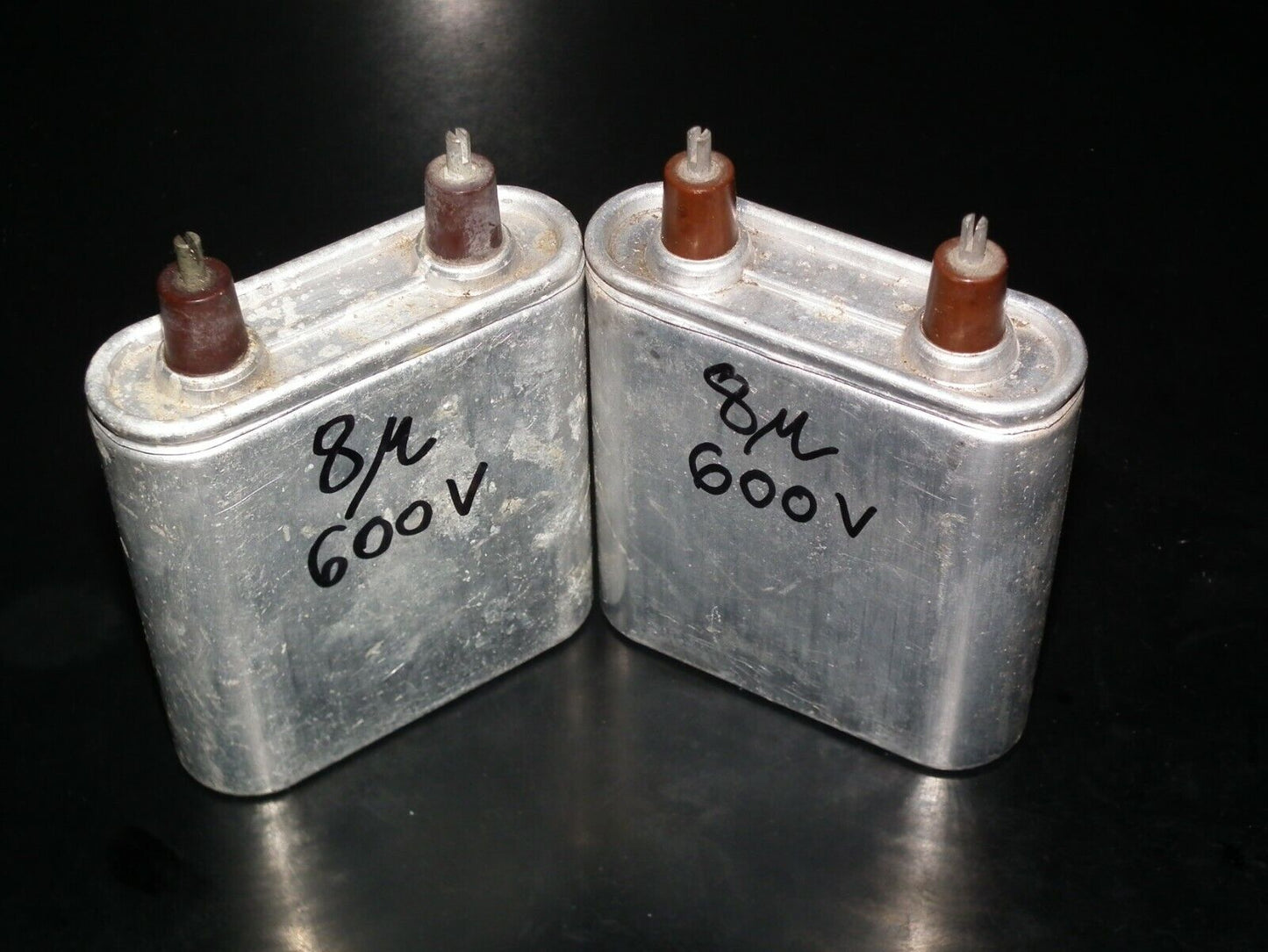 Vintage Ducati PIO capacitor 8.0 uF / 600V Tube audio Made in Italy in 60s