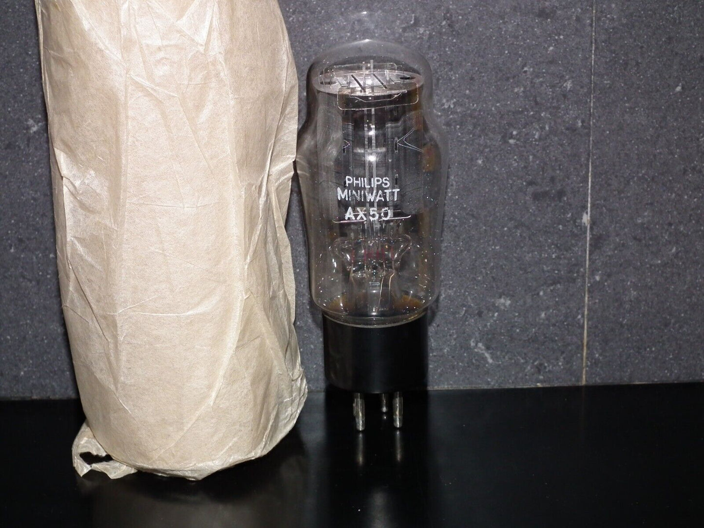AX50 Philips rectifier NOS in original wrap paper, without original box