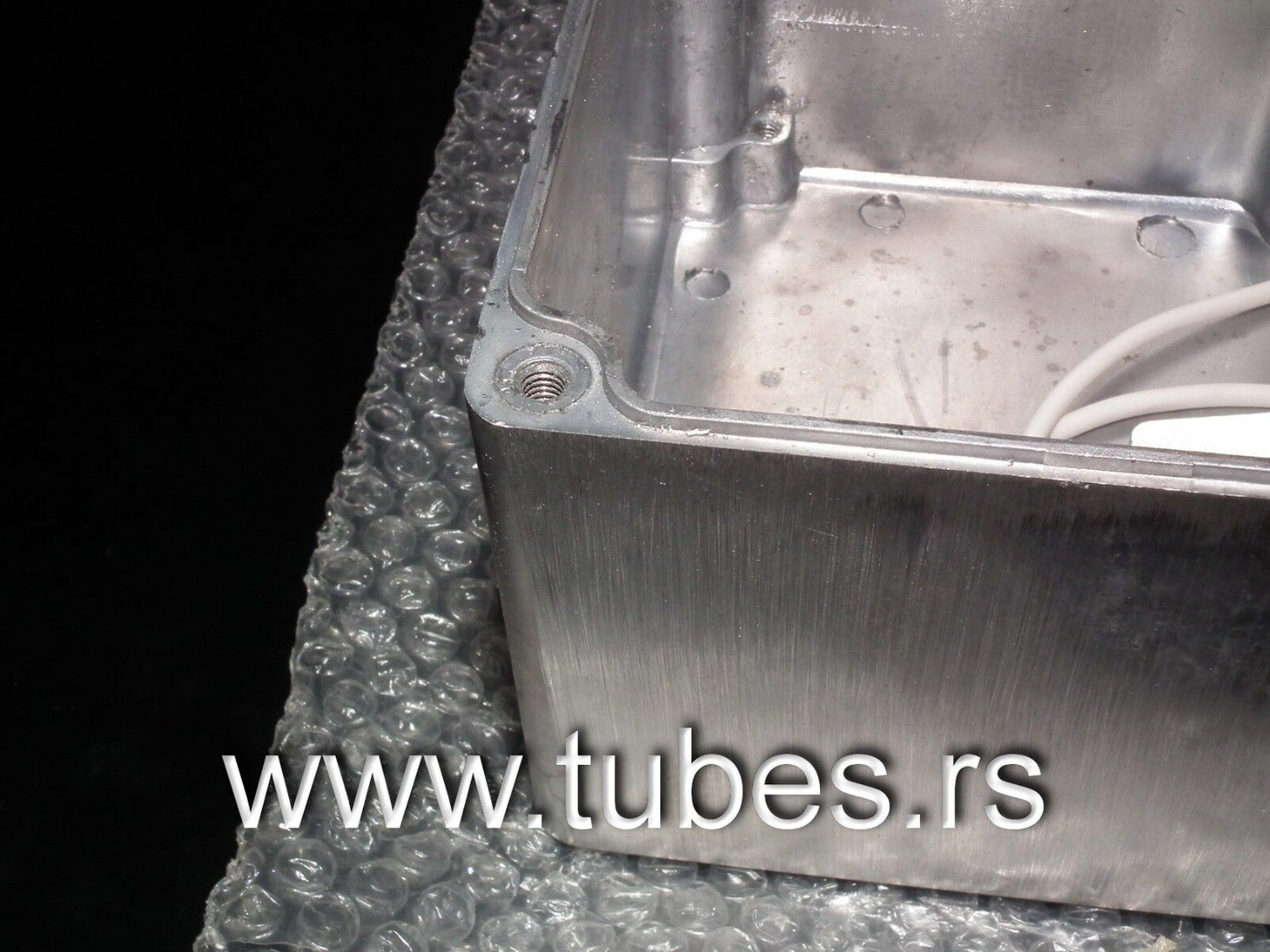 Enclosure Case Aluminum Box Raw Finish DIY Audio 188 x 120 x 78.5 mm