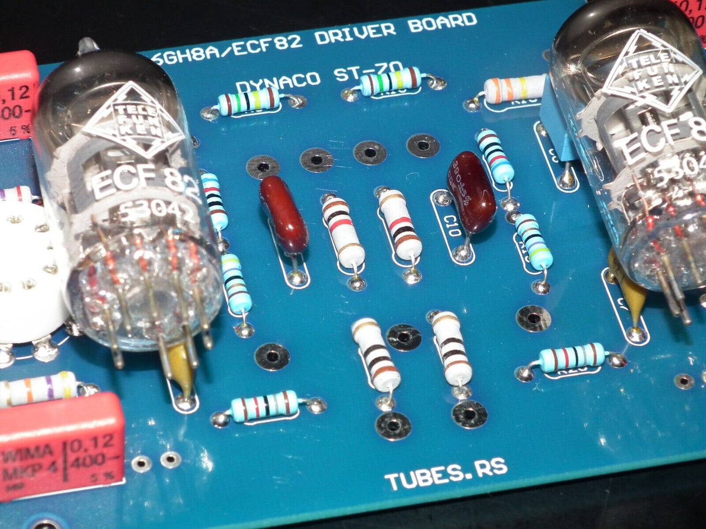 DYNACO ST-70 6GH8 6GH8A Stuffed Driver board + NOS Telefunken ECF82 Matched pair