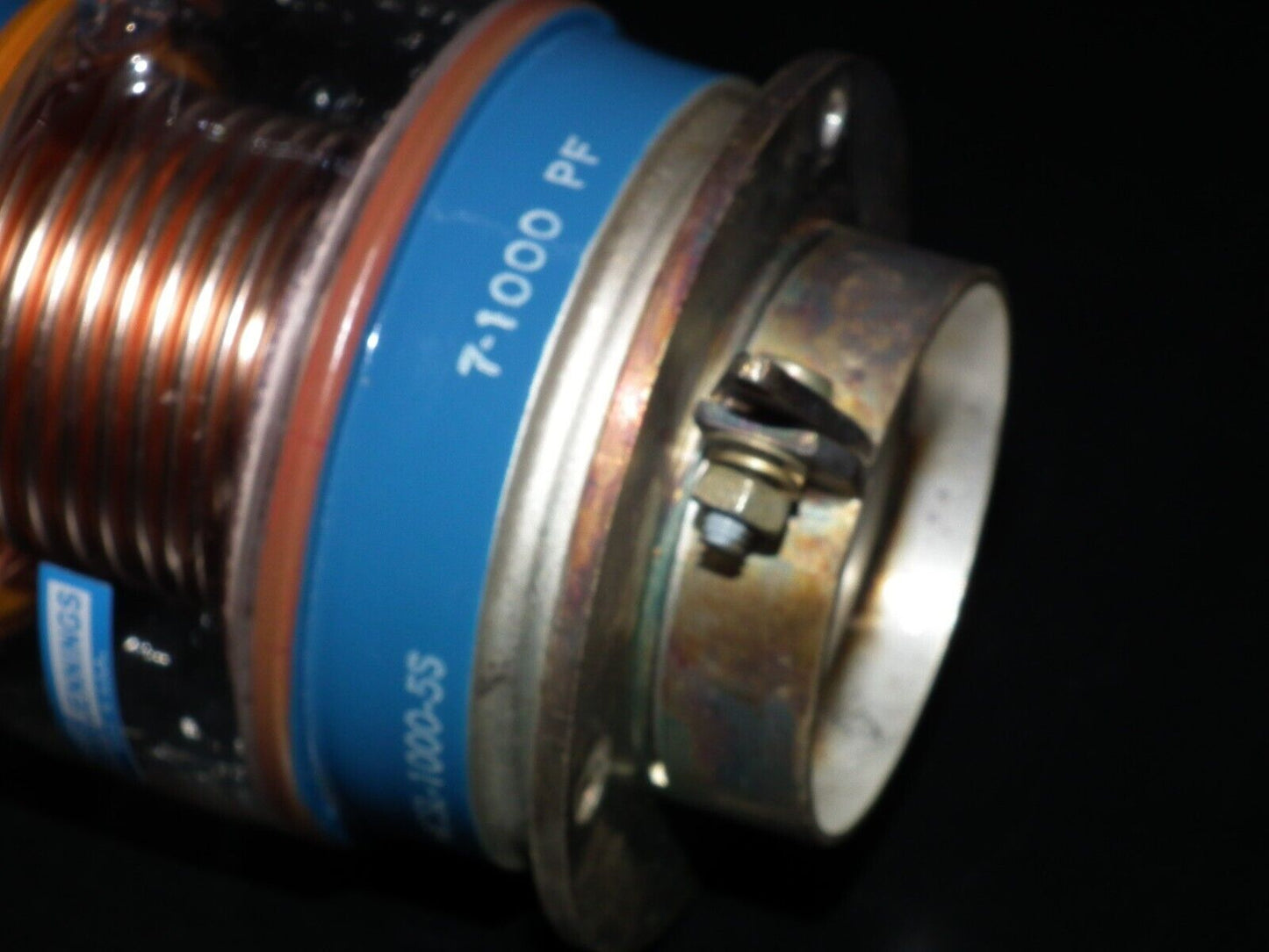 Jennings Variable Capacitor UCSL1000-5S Mounting Flanges (Front + Back)