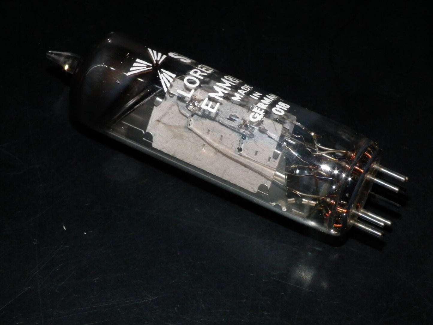 EMM803 Lorenz Rare tuning eye tube Indicator NOS Lorenz SEL Stuttgart