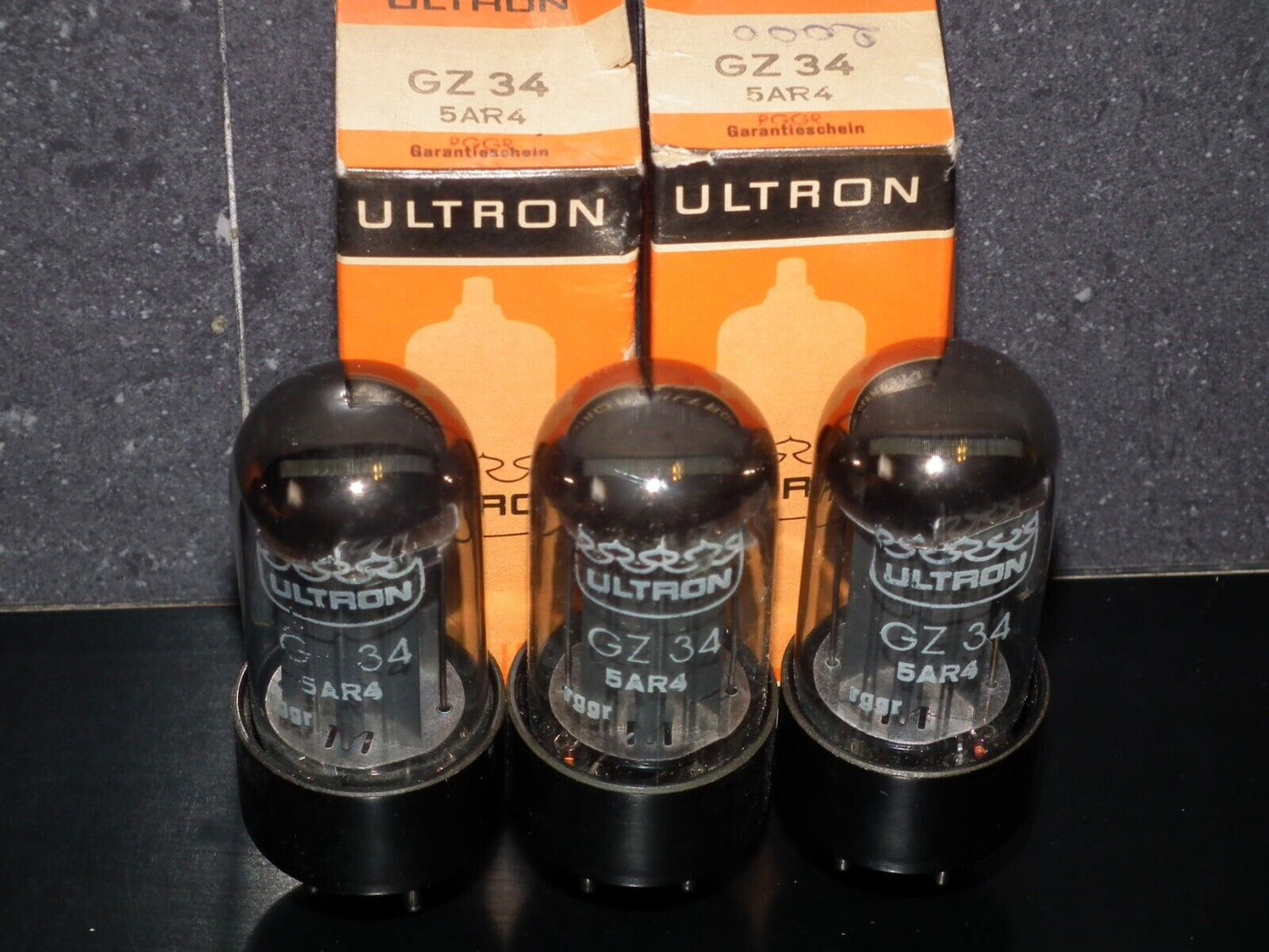 One (1 pcs) GZ34 Ultron 5AR4 NOS NIB Tested 100%