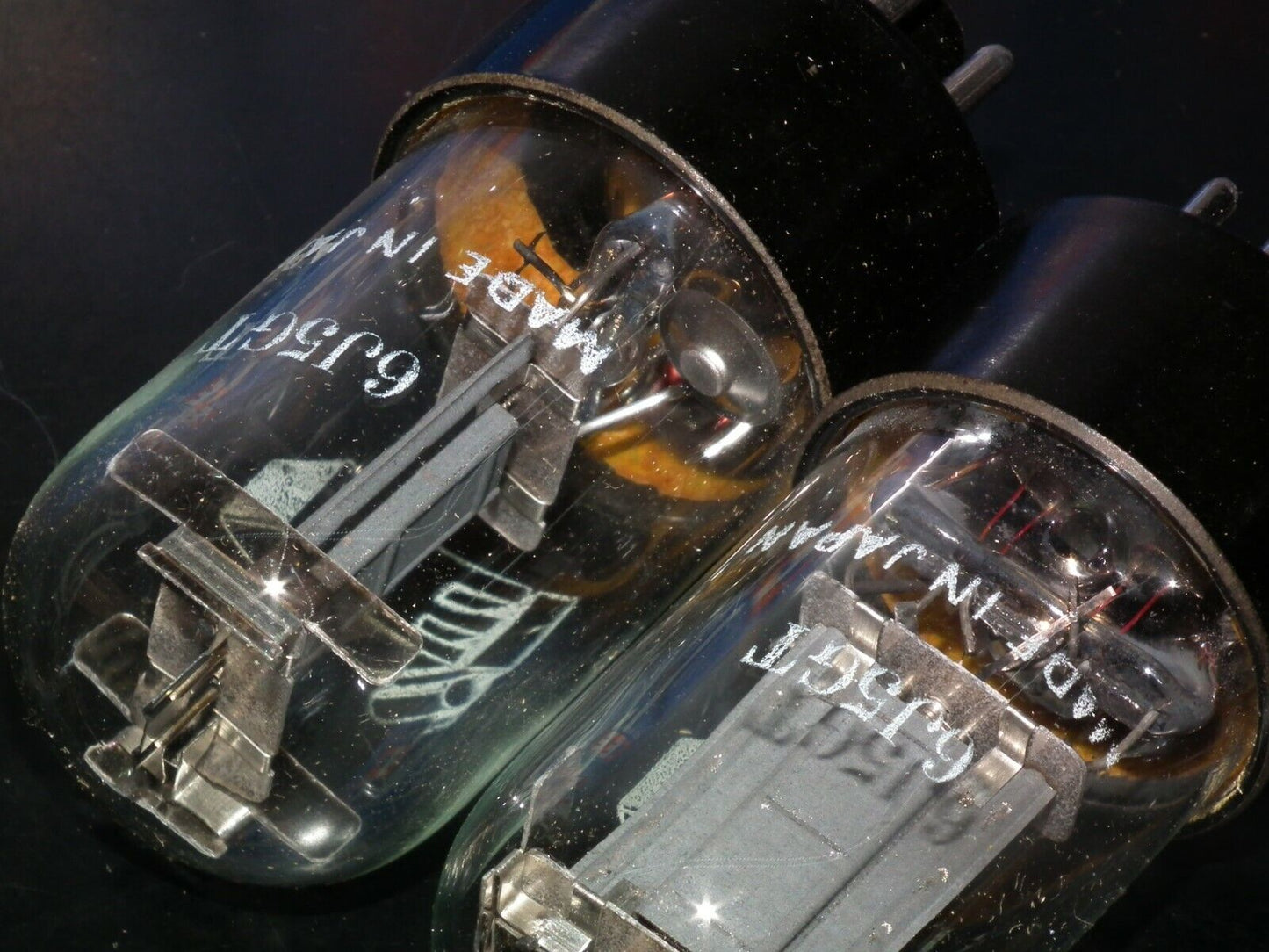 Platinum Matched Pair 6J5GT CEI NOS NIB Made in Japan (6J5G 6J5GT)