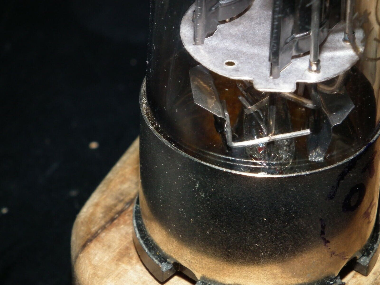 Matched Pair RARE 6N12S MELZ Moscow NOS Metal Base (6SN7GT Sub) Old Getter Type