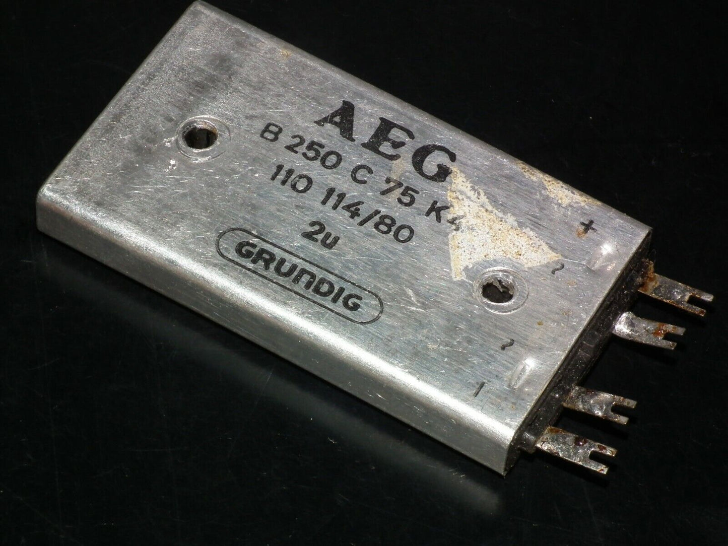 AEG selenium rectifier B250C75 250V 75mA Used, tested OK, DIY tube audio