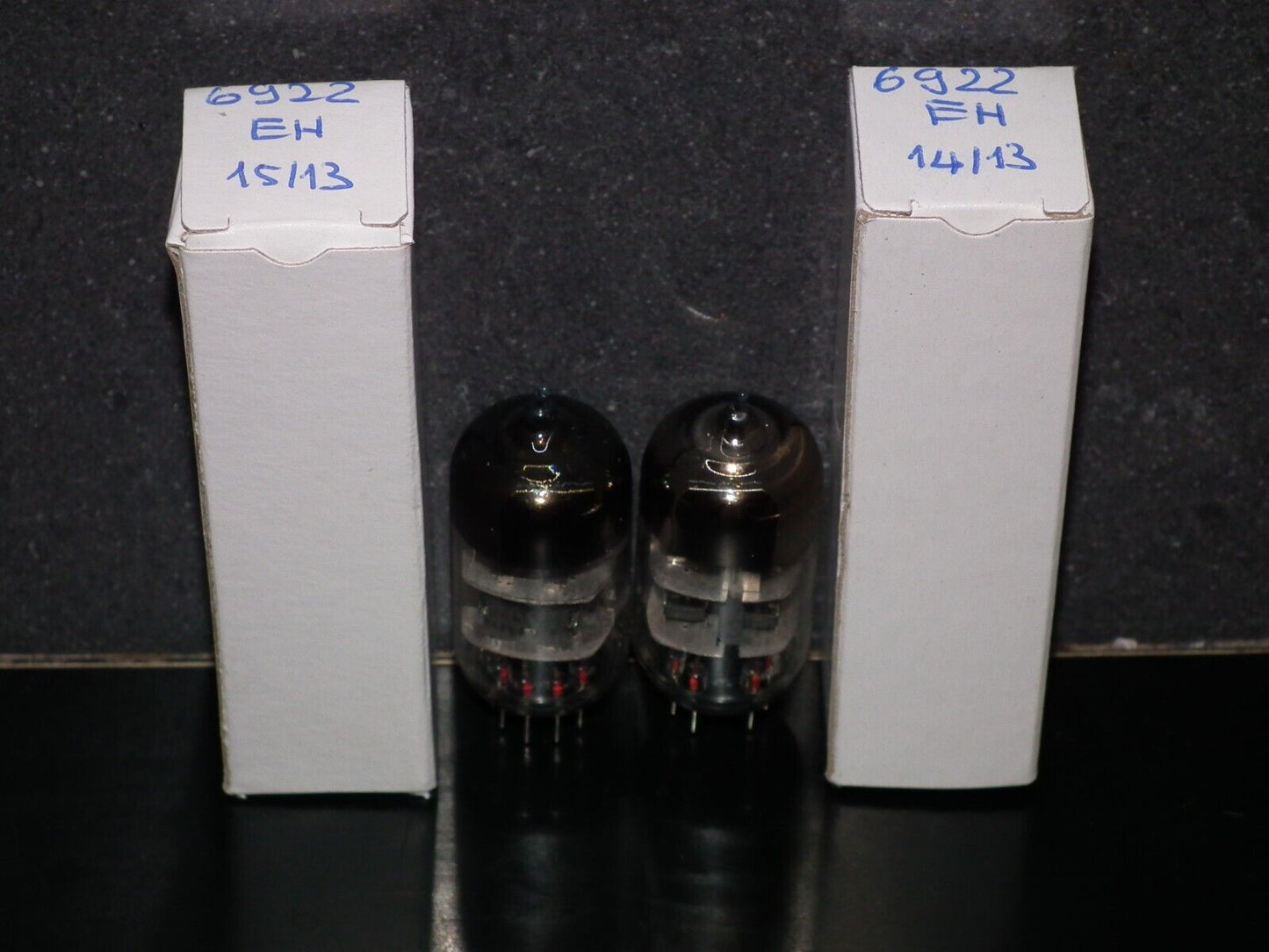 Matched Pair 6922 Sovtek E88CC tested 90% NOS Balanced sections