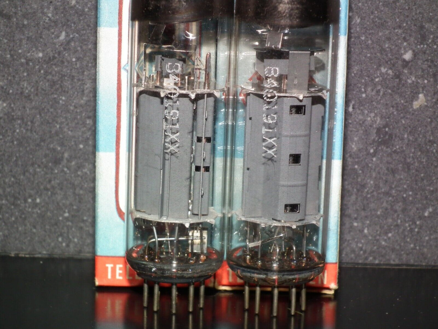 Pair (2 tubes) ECL82 Telefunken 6BM8 NOS NIB The same codes Diamond Bottoms