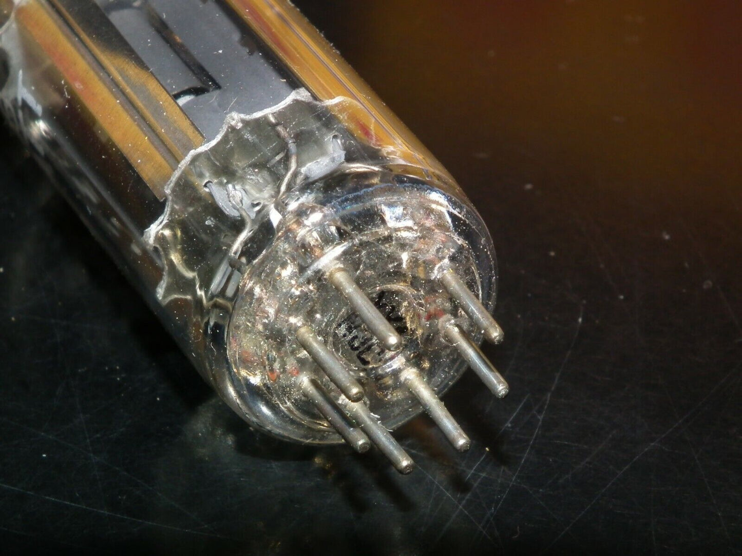 6X4 EZ90 Philips Miniwatt Rare Inclined Getter NOS NIB Tested