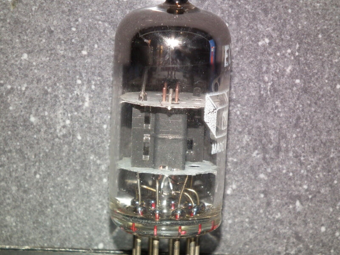 ECC81 CEI 12AT7 NOS NIB Black Anodes
