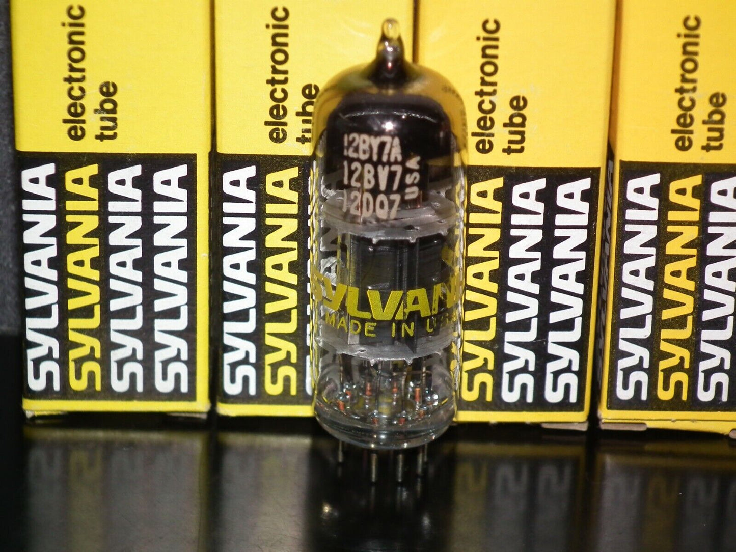 12BY7 Sylvania 12BY7A 12BV7 12DQ7 NOS NIB For Ham Radio Transceivers and TXs