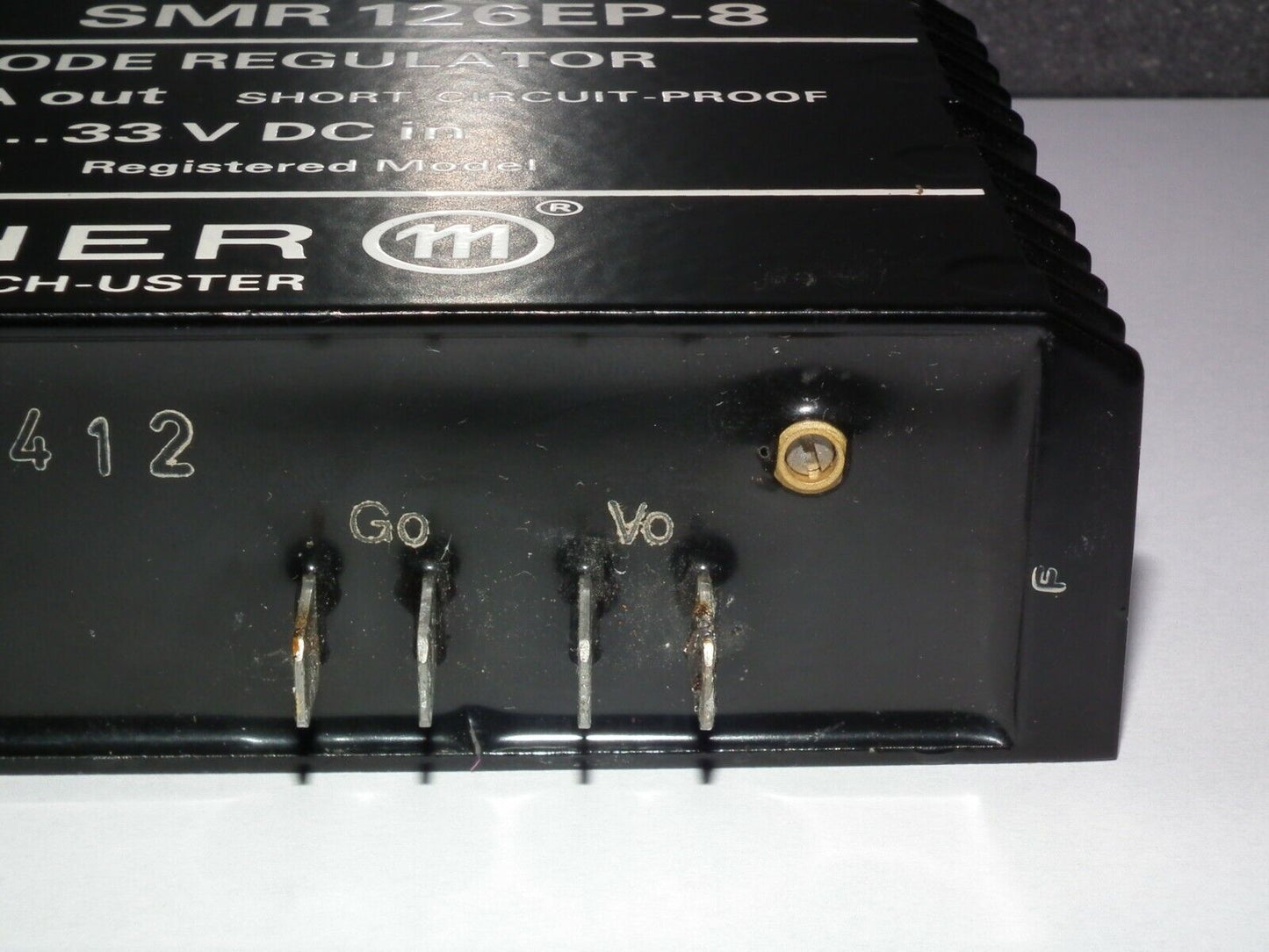 MELCHER 7.5-16V 6A DC Switching Mode Regulator 11-33VDC In Heater Filament SWISS