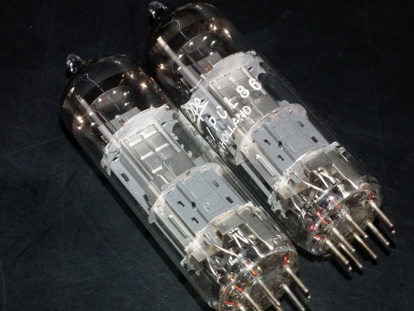 Platinum Matched Pair PCL86 14GW8 Philips Pope NOS NIB The same codes Late 60s