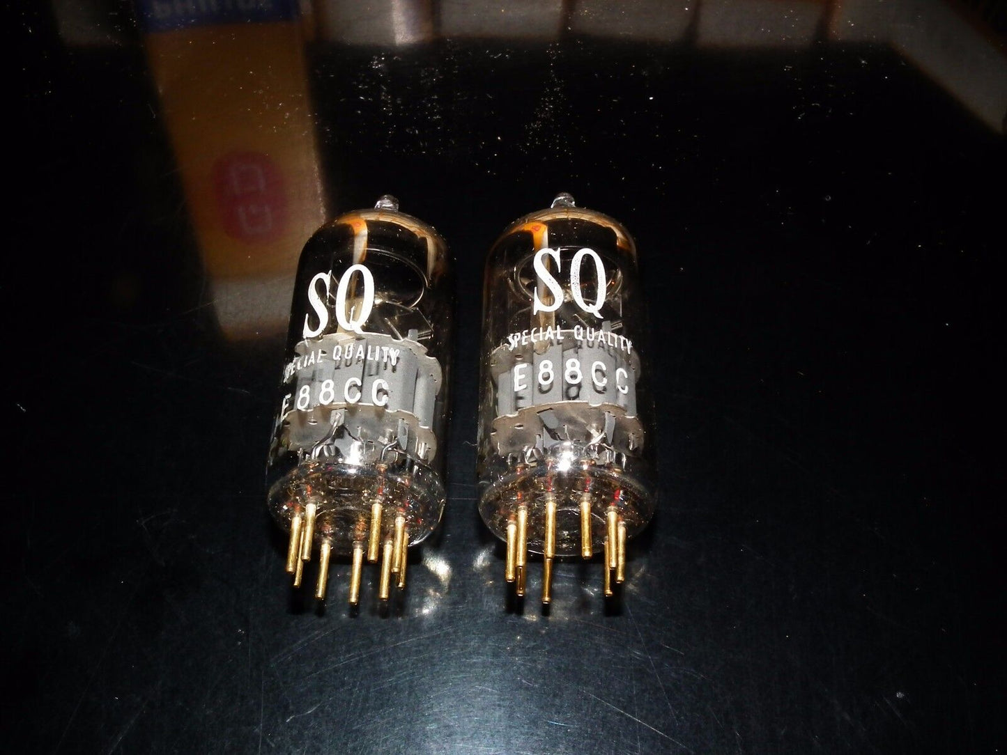 E88CC 6922 NOS NIB Matched Pair Philips Heerlen Holland Premium ECC88 6DJ8