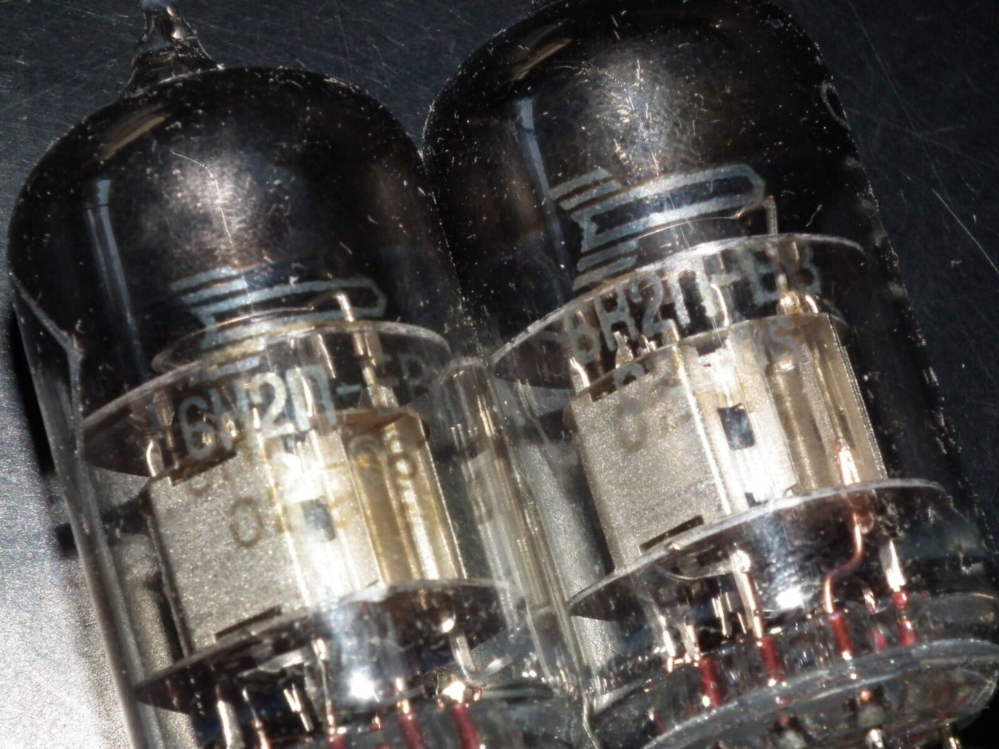 Platinum Matched pair 6N2P-EV Voskhod Rocket Kaluga NOS NIB 1986 ~ ECC83 12AX7