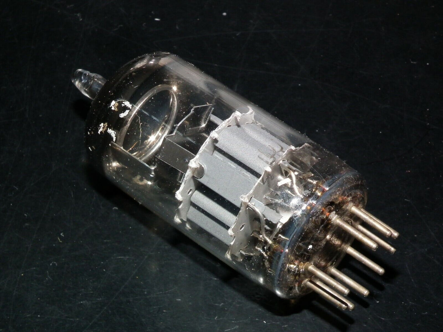 PCC88 Philips 7DJ8 GRAY SHIELD DUAL STAGE GETTER Used NOS tested 110%