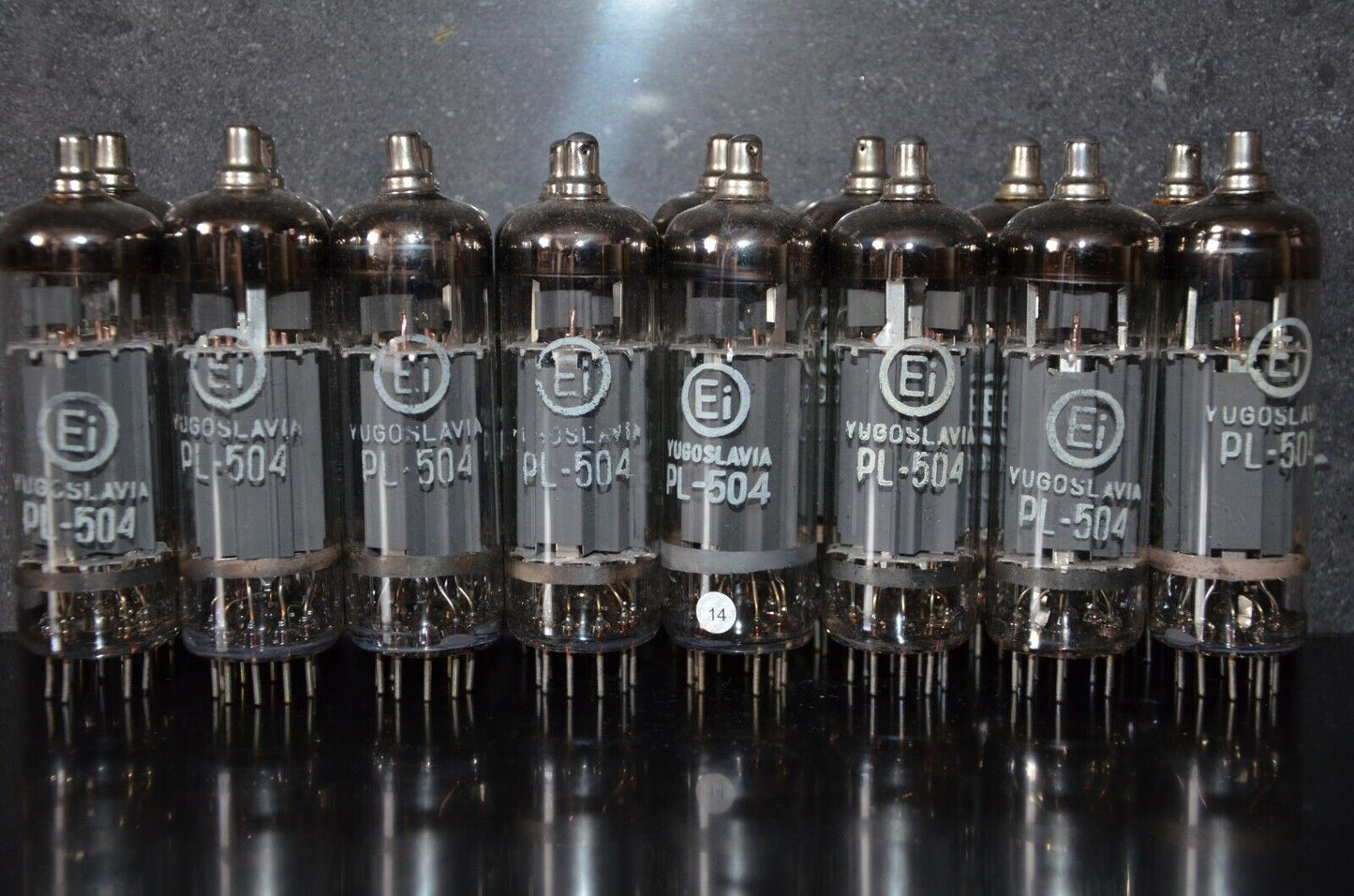 Rare Matched QUAD PL504 NOS for Graaf GM100 GM200 OTL Amplifiers EI Philips