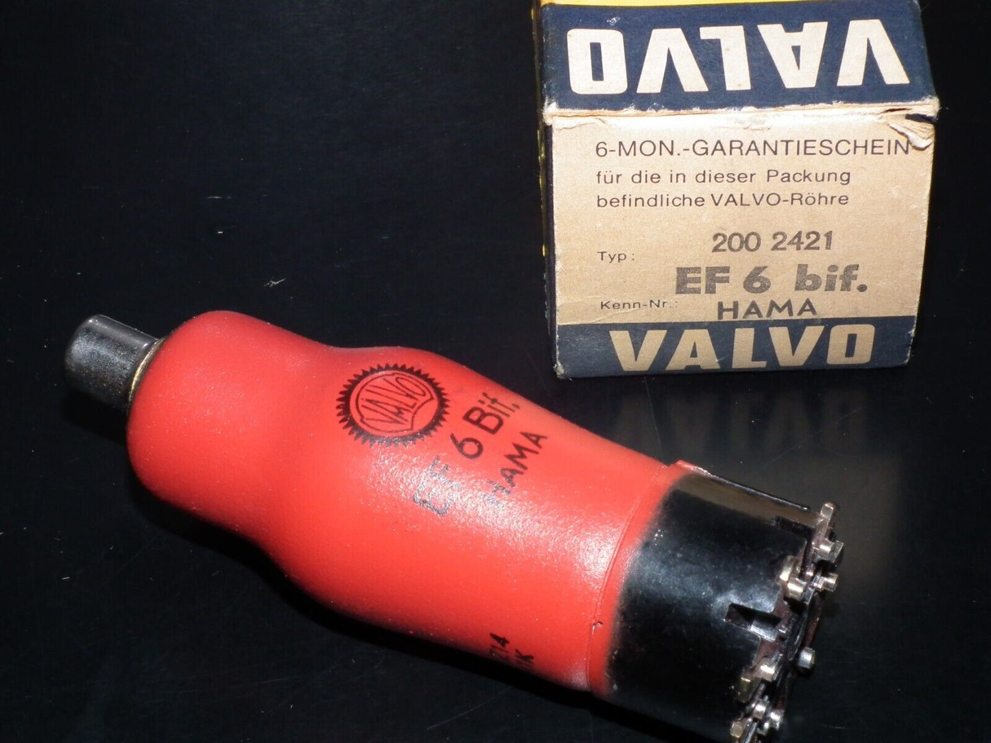 EF6 Valvo NOS in original box
