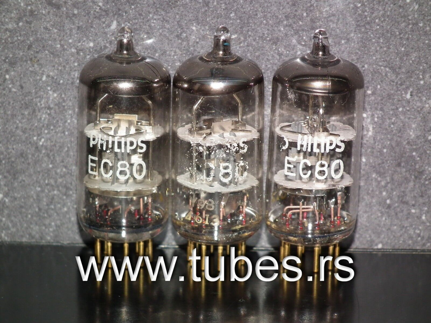 EC80 Philips 6Q4 NOS Low Noise Triode Delta Heerlen Code