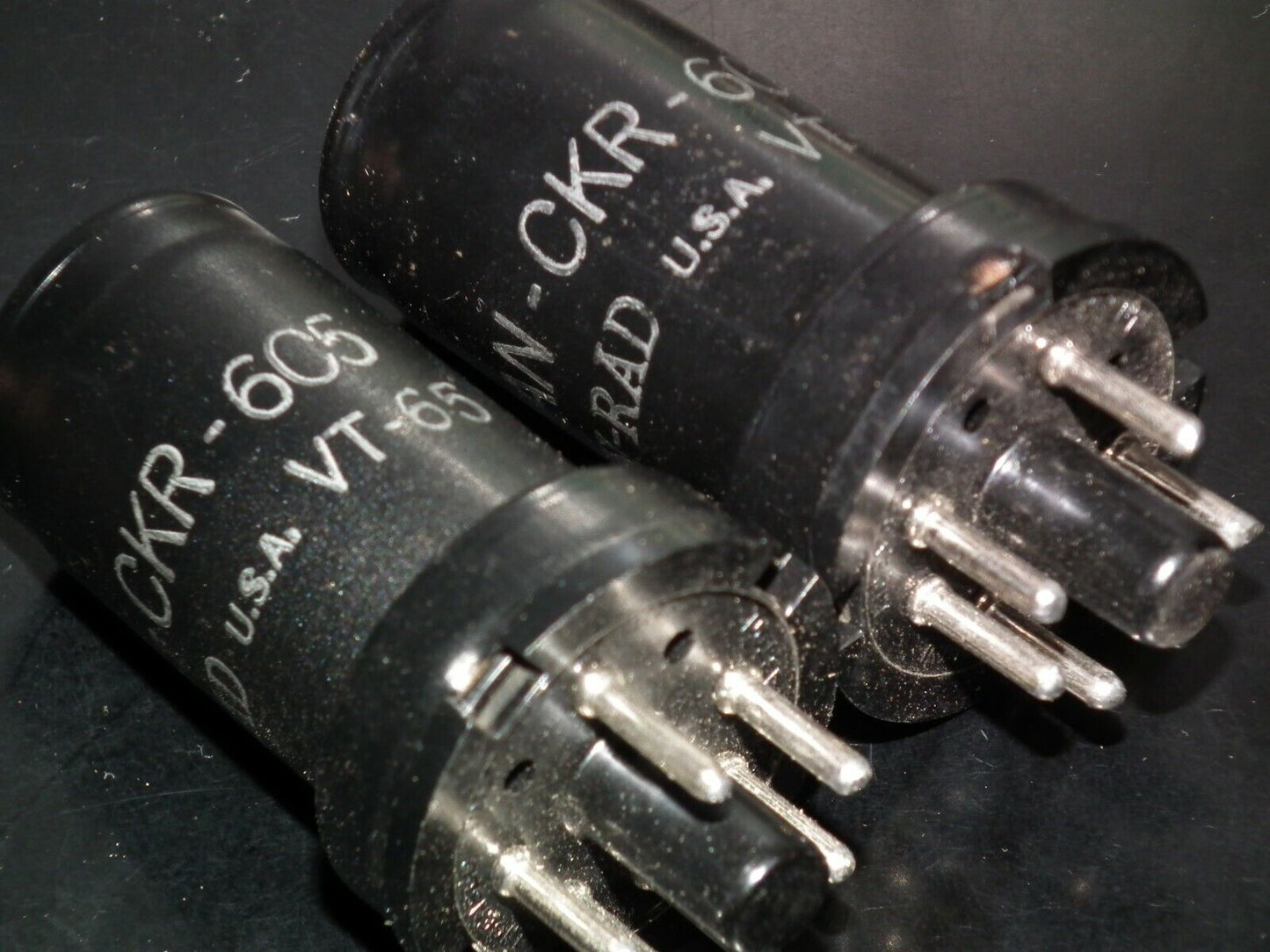 Matched Pair Ken-Rad 6C5 NOS NIB - Audio Triode