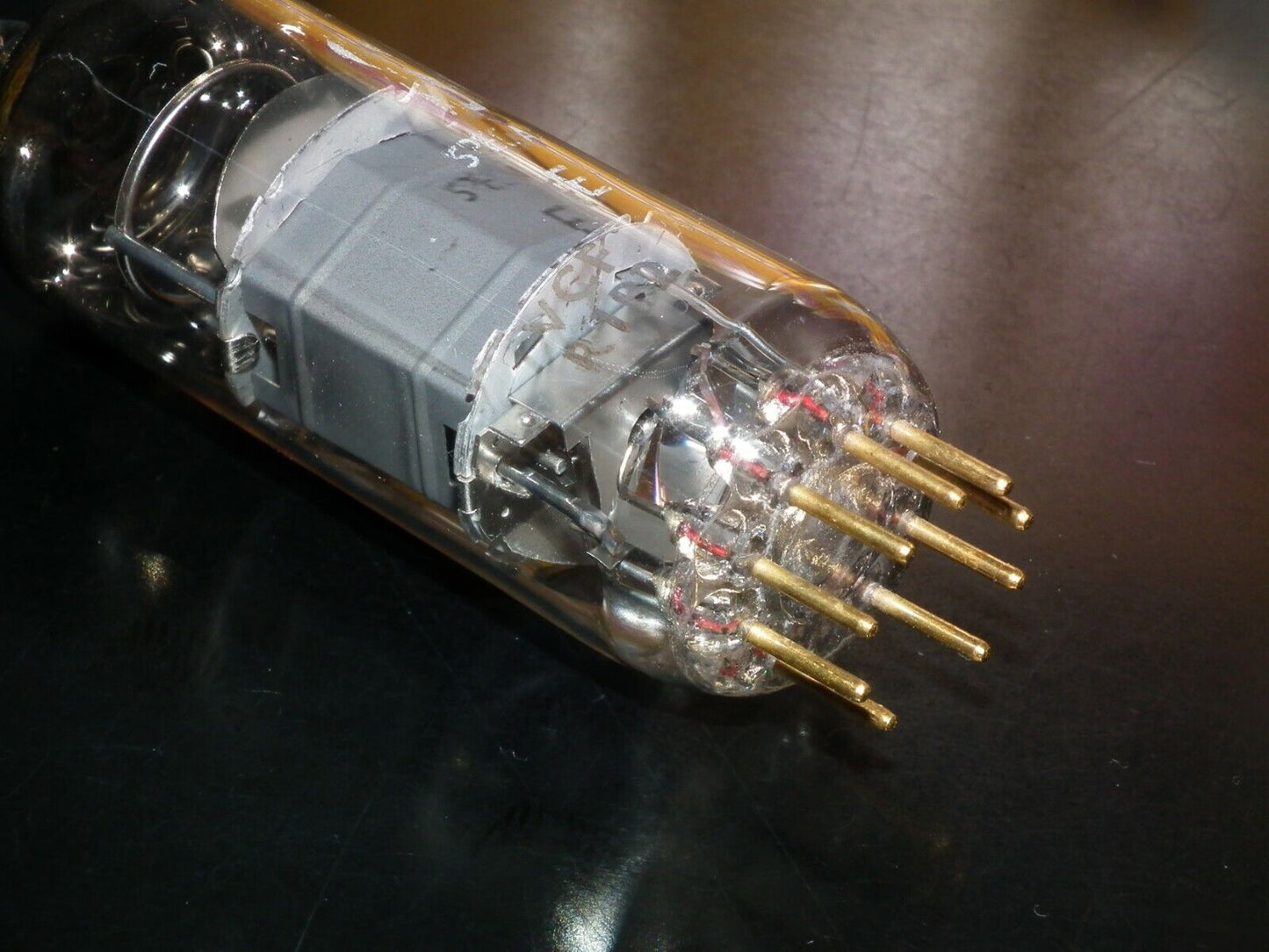 E80F Mullard 6084 rebranded Philips NOS NIB EF86 sub Mitcham plant 1961