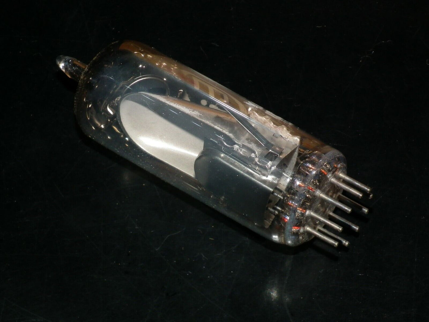 EM80 Philips EI Yugoslavia tuning eye tube Indicator NOS NIB O Getter late 60s